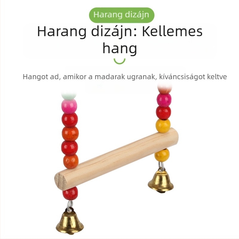 Papagájjáték, Tigrisbőr, Bazsarózsa, Xuanfeng, Rágó és Mászó Madárkalitka, Létra, Platform, Létra, Hinta, Kisállat-kellékek