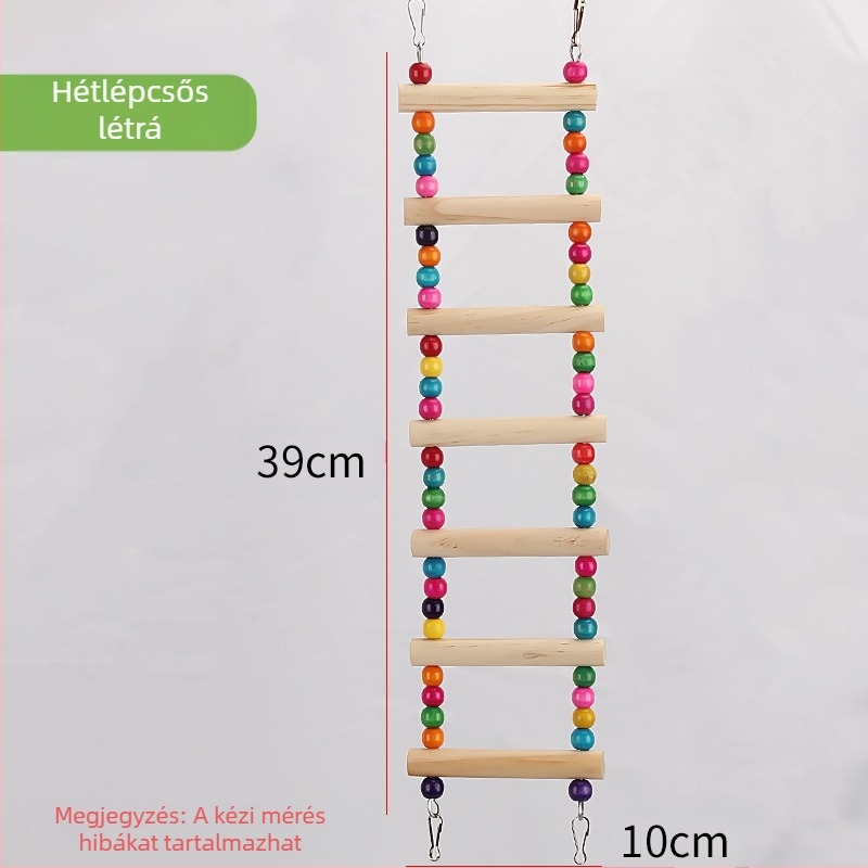 Papagájjáték, Tigrisbőr, Bazsarózsa, Xuanfeng, Rágó és Mászó Madárkalitka, Létra, Platform, Létra, Hinta, Kisállat-kellékek
