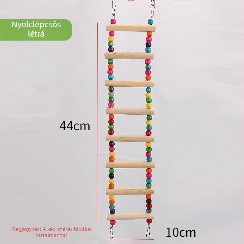 Papagájjáték, Tigrisbőr, Bazsarózsa, Xuanfeng, Rágó és Mászó Madárkalitka, Létra, Platform, Létra, Hinta, Kisállat-kellékek