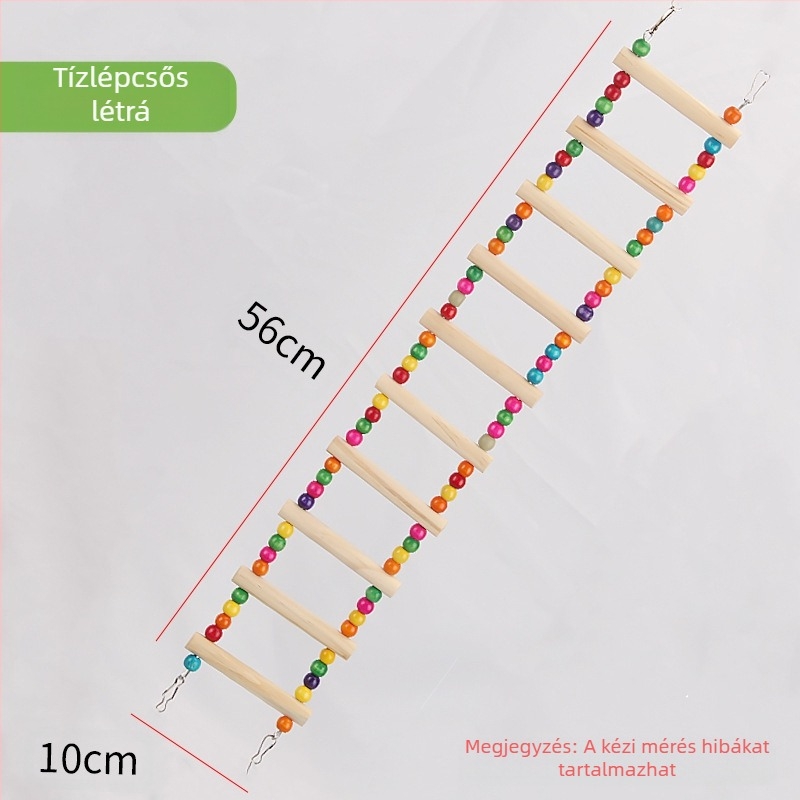 Papagájjáték, Tigrisbőr, Bazsarózsa, Xuanfeng, Rágó és Mászó Madárkalitka, Létra, Platform, Létra, Hinta, Kisállat-kellékek