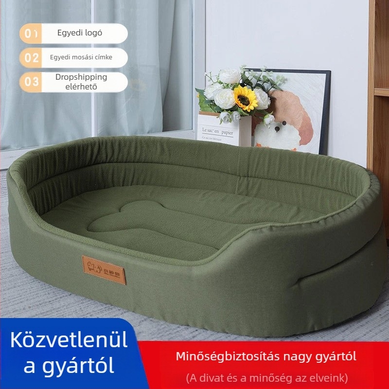 Kisállat meleg téli négy évszak univerzális levehető és mosható őszi és téli macska alvó macskaszőnyeg kennel kisállat kellékek