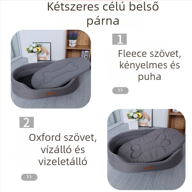 Kisállat meleg téli négy évszak univerzális levehető és mosható őszi és téli macska alvó macskaszőnyeg kennel kisállat kellékek