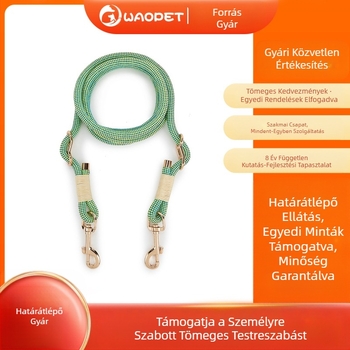 Határokon átnyúló nejlon kisállat póráz kis és közepes méretű kutyáknak, keresztpántos derékpóráz kutyák sétáltatásához, multifunkcionális kutyapóráz