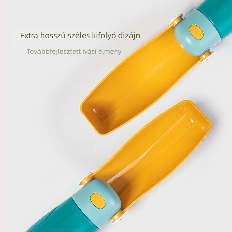 Határokon átnyúló új, kisállat-kísérő pohár hordozható vízforraló kutyáknak ivóvíz-eszköz, nagy kapacitású kisállat-itatópohár kellékek