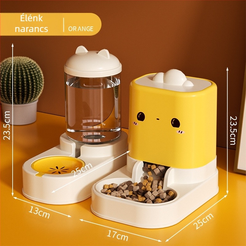 Háztartási automata etető vízadagoló automata macskatál kutyatál macska kutya kisállat kellékek