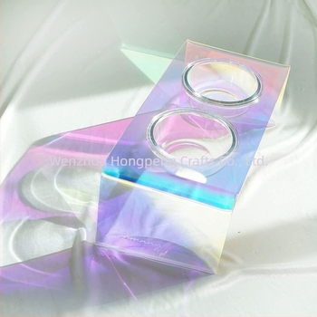 Amazon Pet Bowl Kutyatál Macskatál Ételtál Akril Állvány Kijelző Tároló Állvány Nedves és Száraz Külön Etető