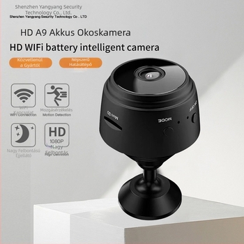 Gyári nagykereskedelmi A9 kamera otthoni Wifi vezeték nélküli távirányítós megfigyelőkamera kisállat gyerekeknek intelligens kamera