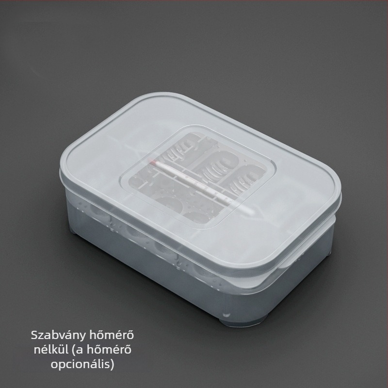 Hüllő gekkó gyík teknős házi kígyó félig vízi teknős 12 tojásos tálca keltetődoboz szállítódoboz hüllő tojáskeltető