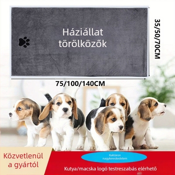 Kisállattörölköző, Kutyatörölköző, Fürdőtörölköző, Macskafürdőtörölköző, Mikroszálas kisállattörölköző, Export kisállattörölköző