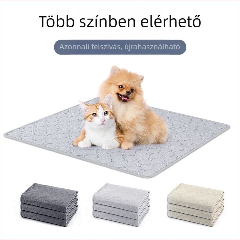 Határokon átnyúló Amazon népszerű, mosható pelenkabetét kutyáknak, nedvszívó pelenkabetét négyrétegű, vízálló pelenka macskavizelethez