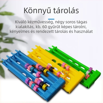 lábgyűrű állvány galamb versenygalamb kellékek felakaszthatók galamb lábgyűrű állvány többszínű osztályozás lábgyűrű elhelyező állvány