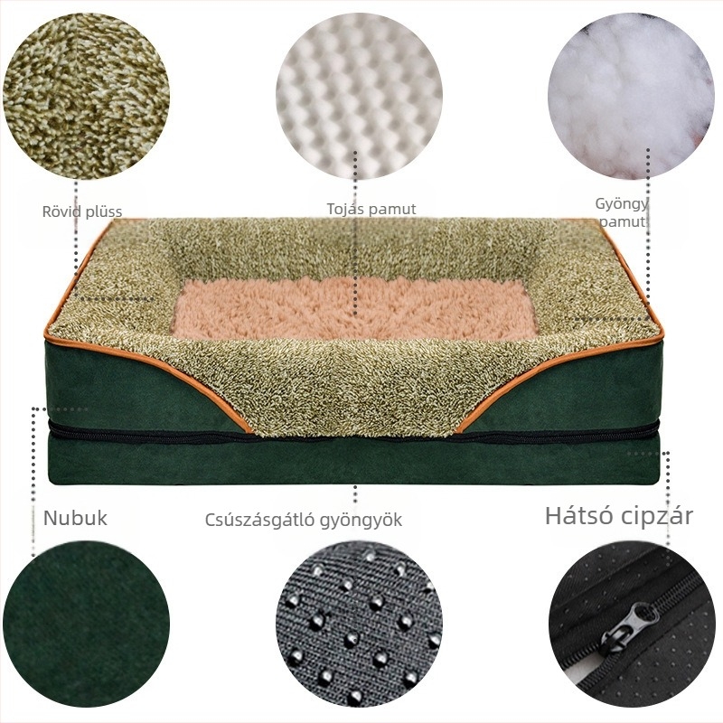 Kutyaház, Macskaház, Kisállat-fészek, Kisállat-kereskedés, Kutyakanapé, Kutyaágy, Gyári nagykereskedelem, Amazon Népszerű Aranyos Kisállat