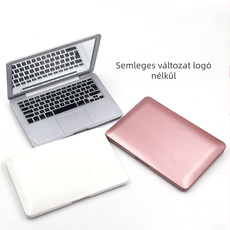 Laptop sminktükör személyiség hordozható mini sminktükör levegős tükör