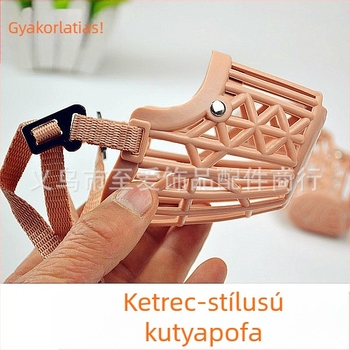 Gyárilag közvetlen műanyag kerítés kisállat száj műanyag kutya száj kutya maszk száj maszk harapásgátló ugatásgátló