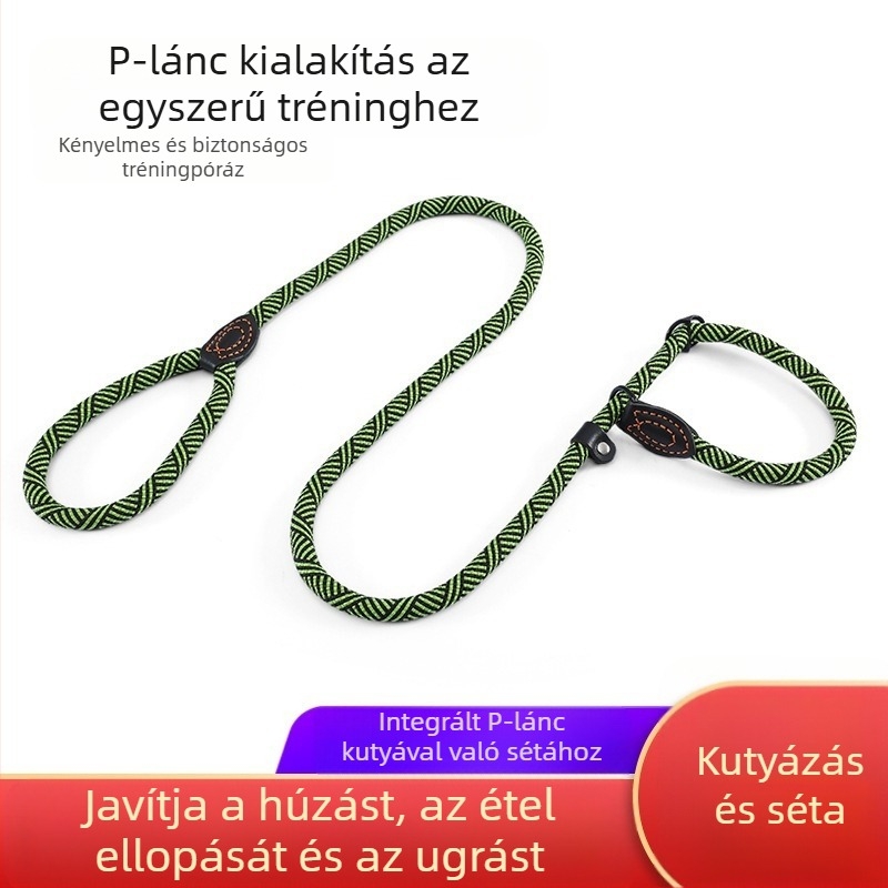 Gyári nagykereskedelmi kutyakiképző P kötél, meghosszabbított, 2,5 m vastag, visszahúzható, integrált, könnyen húzható, kisállat-húzókötél