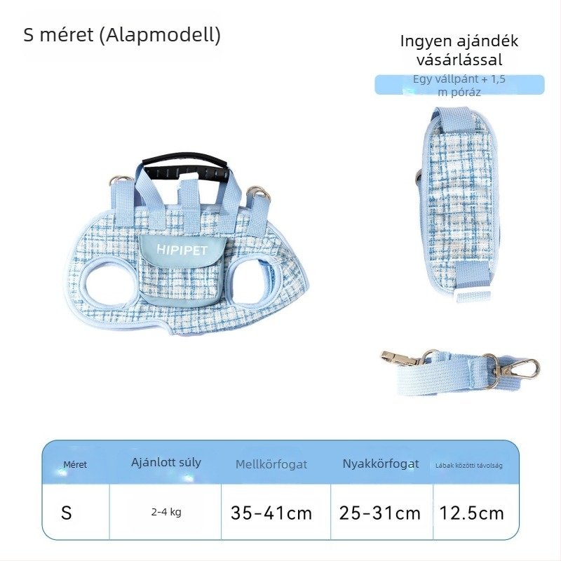 Kutya hátizsák, Kis méretű kutya- és macskatáska, keresztpántos kézitáska, válltáska, kisállat kirándulótáska, kutyasétáltató táska