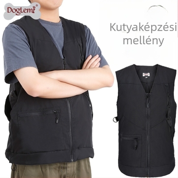 Kutyakiképző ruhák kutyakiképzéshez, nagy zsebes nadrágok, multifunkcionális kutyakiképző mellények, karcálló felsők