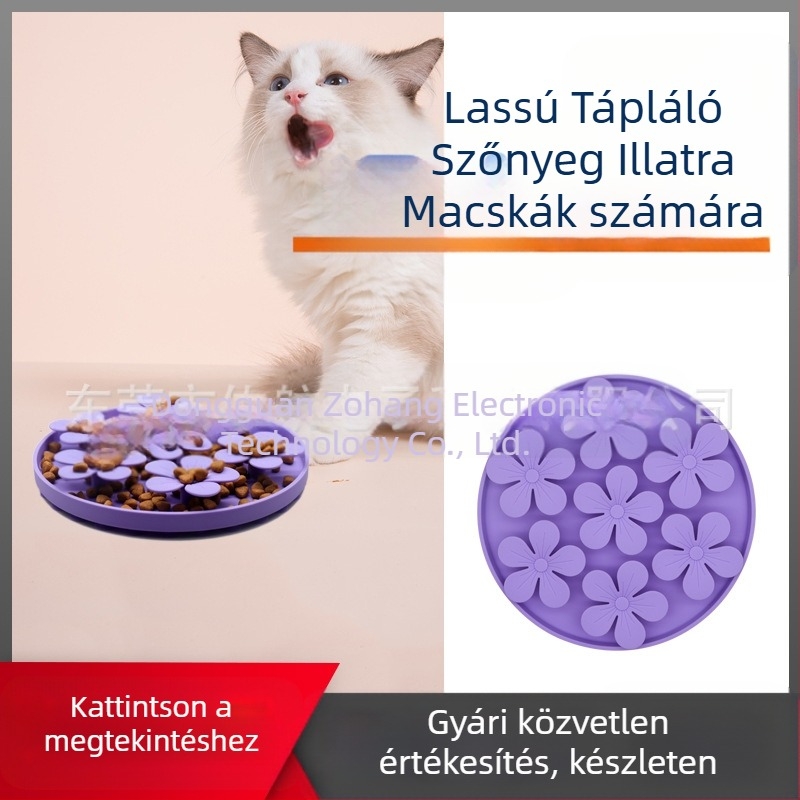 Új termékfolt kisállat szilikon nyalópárna tapadókoronggal kutya elválasztó párna kisállat fulladásgátló szag lassú párna