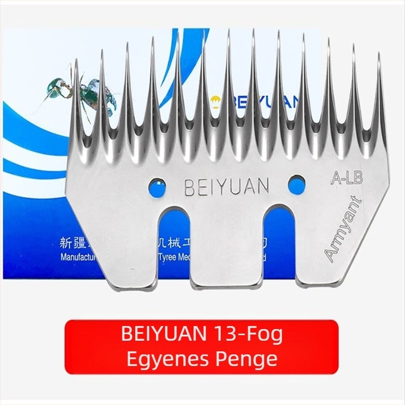 Elektromos gyapjúvágó olló penge Gyapjúvágó speciális penge 9 fogú 13 egyenes fogú ívelt fogú nyírógép penge