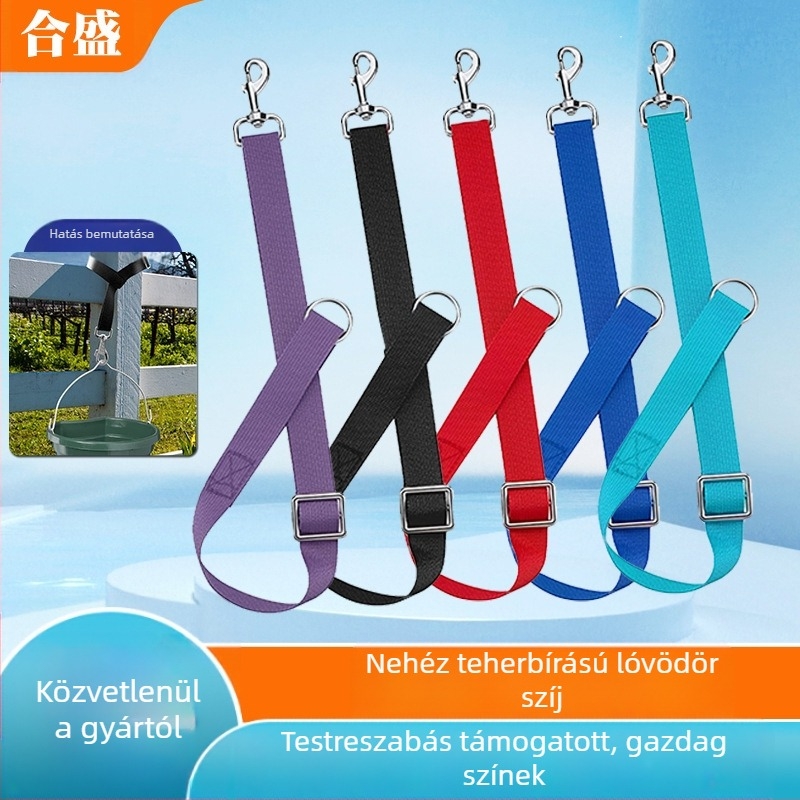 Határokon átnyúló népszerű állítható nejlonöv, nagy teherbírású lókanál-kötél, lóutánfutó-szíj, mezőgazdasági kanál felfüggesztő öv