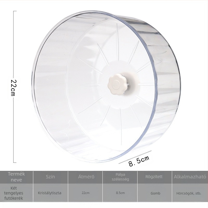 Hörcsögkerék játék némító konzol görgő Golden Bear sündisznó kellékek nem ragadt lábak nagy hörcsög ketrec kellékek