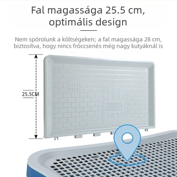 Határokon átnyúló robbanások kutyavécé nagy, kis és közepes méretű kutyáknak, lapos falú, teddy rácsos kutyavécé gyári közvetlen szállítással