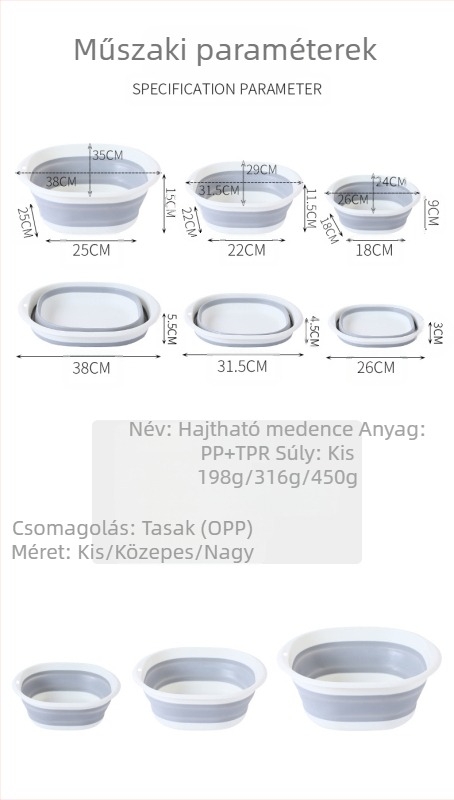 Kisállat fürdőkád kölyökkutyáknak kutyáknak fürdető lefolyó összecsukható kád fürdő piszkos ruhák tároló kosár macska univerzális kád