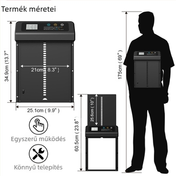 Határokon átnyúló, forró eladású elektromos csirkeházajtó háztartási alumíniumötvözetből készült csirkeházajtó intelligens, automatikus időzítésű, emelő csirkeajtó