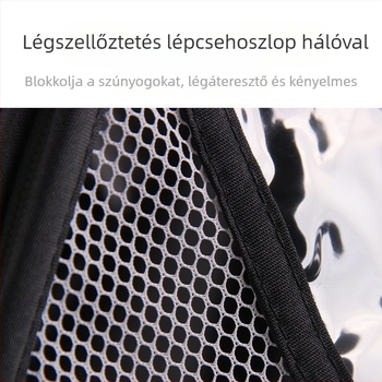 Most babakocsi szélálló huzat, babakocsi esernyő babakocsi univerzális esővédő, szélálló és porálló Eva anyag, átlátszó és lélegző