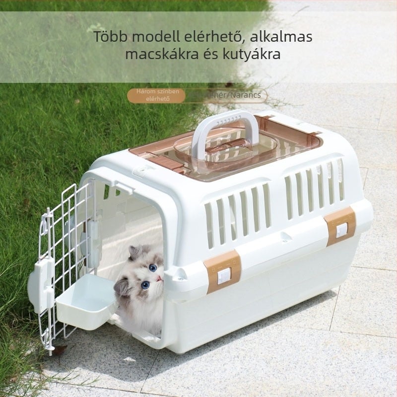 Kisállat-macska hordozó, kültéri ketrec, utazótáska macskáknak és kutyáknak, minden évszakra alkalmas, nagykereskedelmi kisállat-utazás