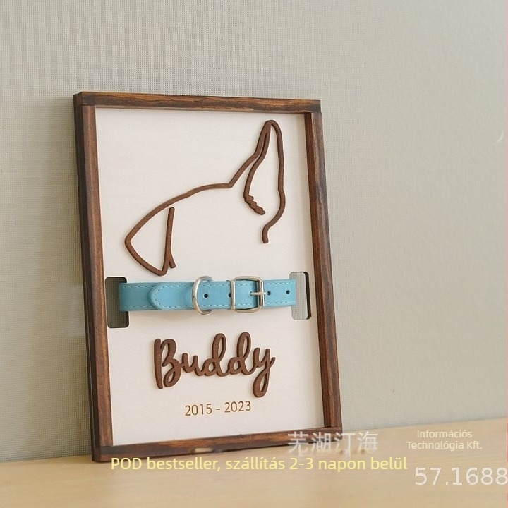 Határokon átnyúló robbanások, minimális rendelési mennyiség, fa kézműves termékek, kisállatjavító kampó, kölyökkutya nyakörv díszek, európai és amerikai külföldi értékesítés