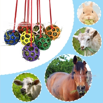 Ló juh tehén szénaetető függő labda lóetetés istálló farm üreges labda játék labda lóetetés labda nyúl