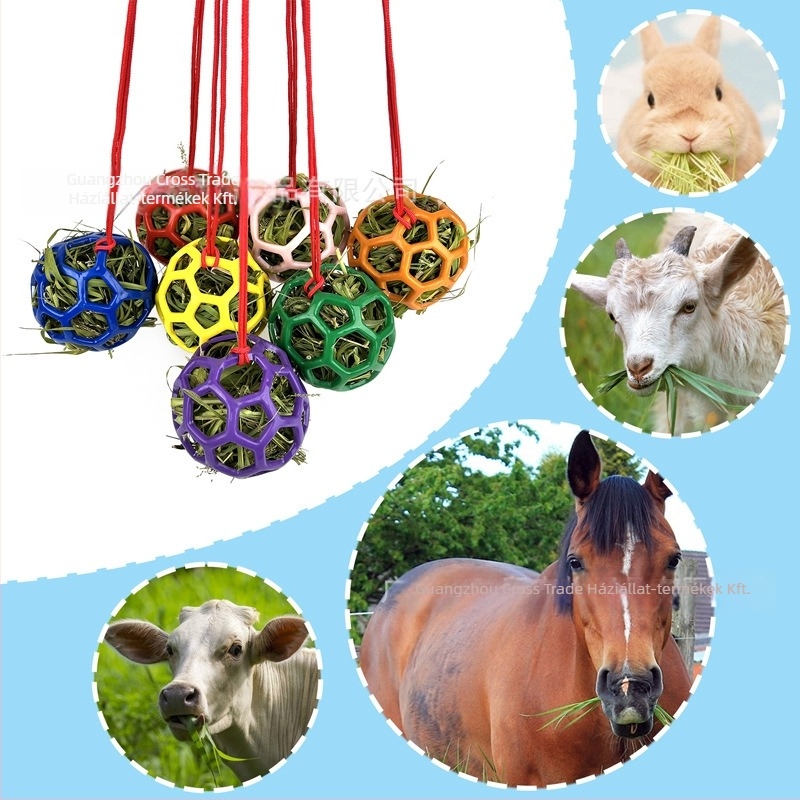 Ló juh tehén szénaetető függő labda lóetetés istálló farm üreges labda játék labda lóetetés labda nyúl