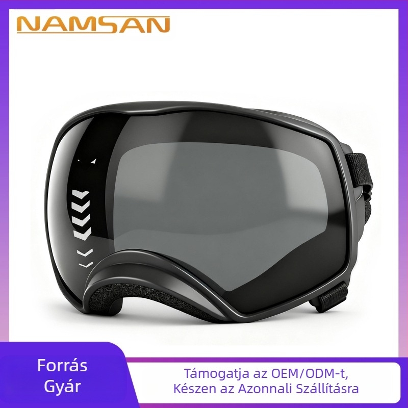 Kisállat fejfedők, nagy keretes kutyaszemüvegek, napszemüvegek, közepes méretű kutyáknak, hóvédő UV-szűrős kisállatvédők, napszemüvegek