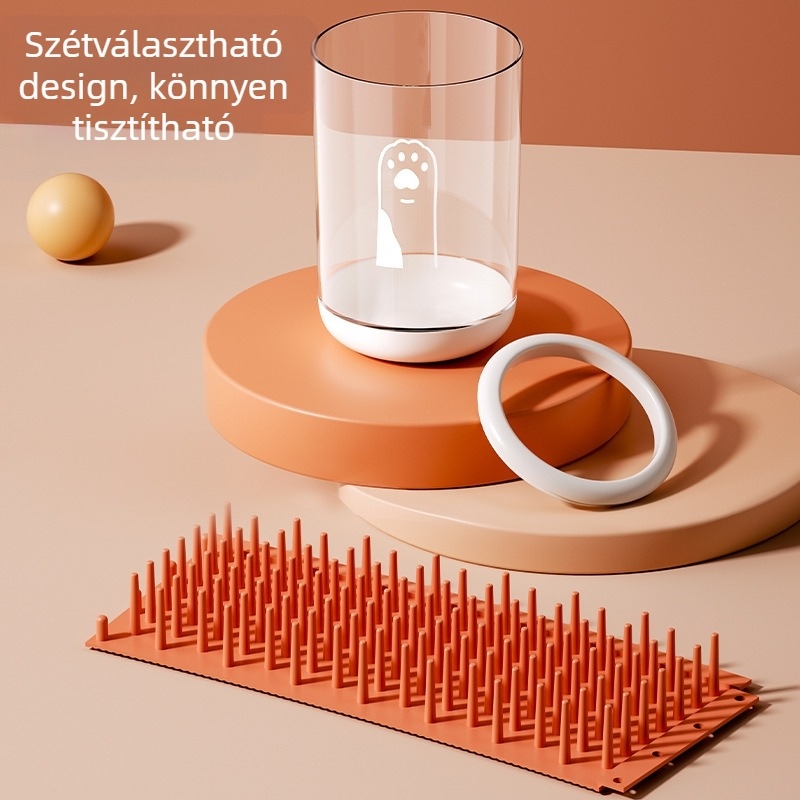 Határokon átnyúló kisállat lábmosó pohár, kutya lábmosó műtárgy, kutya- és macskamancsok, törlésmentes tisztítószer