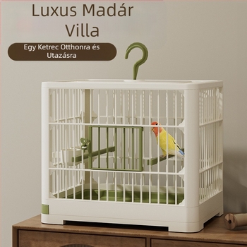 Papagáj madárkalitka, madárvilla, etető- és itatókalitka, szuper nagy méretű papagájkalitka, galambkalitka, kisállat-kellékek