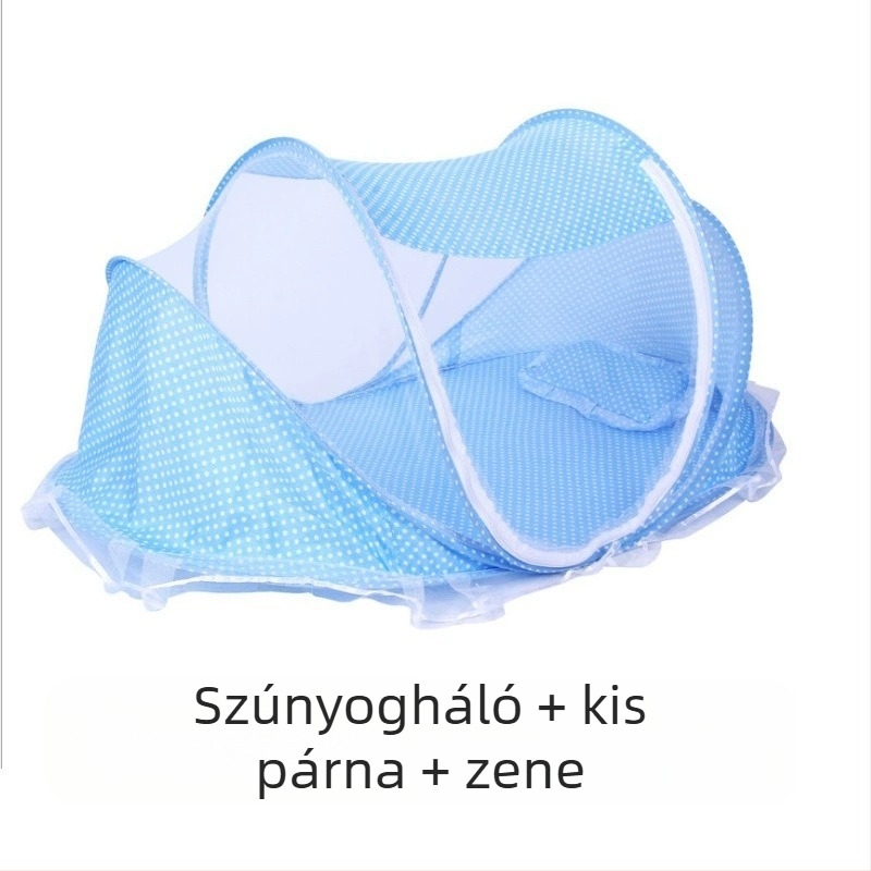 K gyermek baba összecsukható szúnyogháló alvópárnával párna szúnyogháló ágy háromrészes zenekészlet 0-3 éves gyermek szúnyogháló gyártók