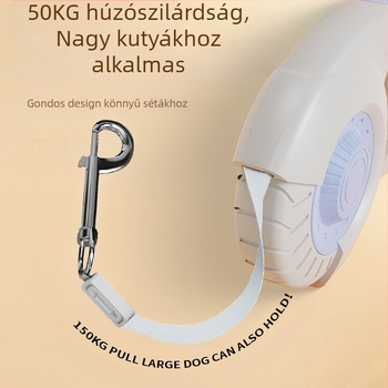 Gyári közvetlen kisállat póráz kutyapóráz automatikus összehúzódás sétáltató kutyapóráz műtárgy kutyapóráz nyakörv egy generációnyi haj