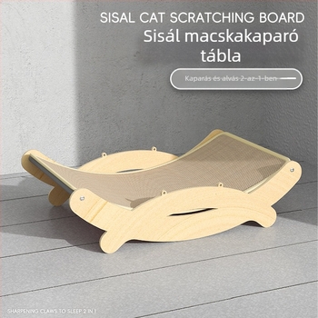 Rák macskafekhely macska kaparódeszka kender kötél macskafészek integrált túlméretezett macskafekhely kopásálló, karcmentes, karmoló macskakanapé