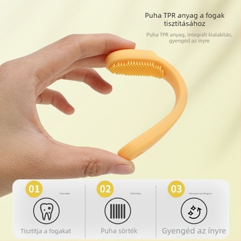 Állateledel Kisállat Ujjvédő Fogkefe Kutya Fogkefe Kutya Szájtisztító Eszköz Kisállat Fogkefe