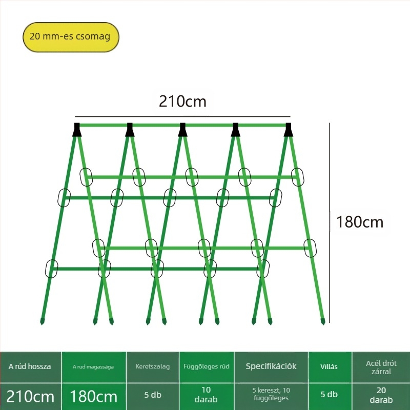[Su Su Su] Uborka, mászóka, babrúd, paradicsomtartó, zöldség, zöldségtartó, növénytartó rúd