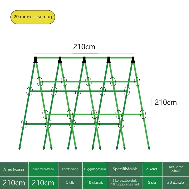 [Su Su Su] Uborka, mászóka, babrúd, paradicsomtartó, zöldség, zöldségtartó, növénytartó rúd