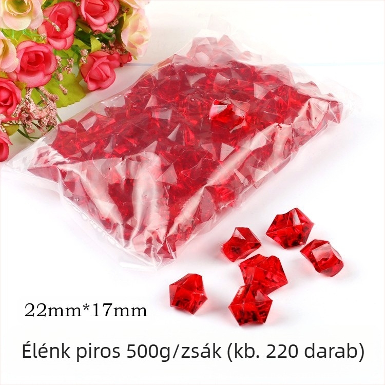 Akril kristálykő színes drágakő akvárium táj kő szépség Chen dekoráció vidámpark játék kellékek gyártók nagykereskedelem