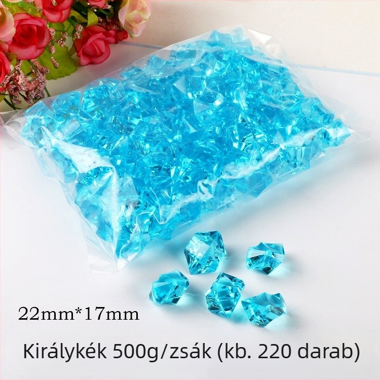 Akril kristálykő színes drágakő akvárium táj kő szépség Chen dekoráció vidámpark játék kellékek gyártók nagykereskedelem