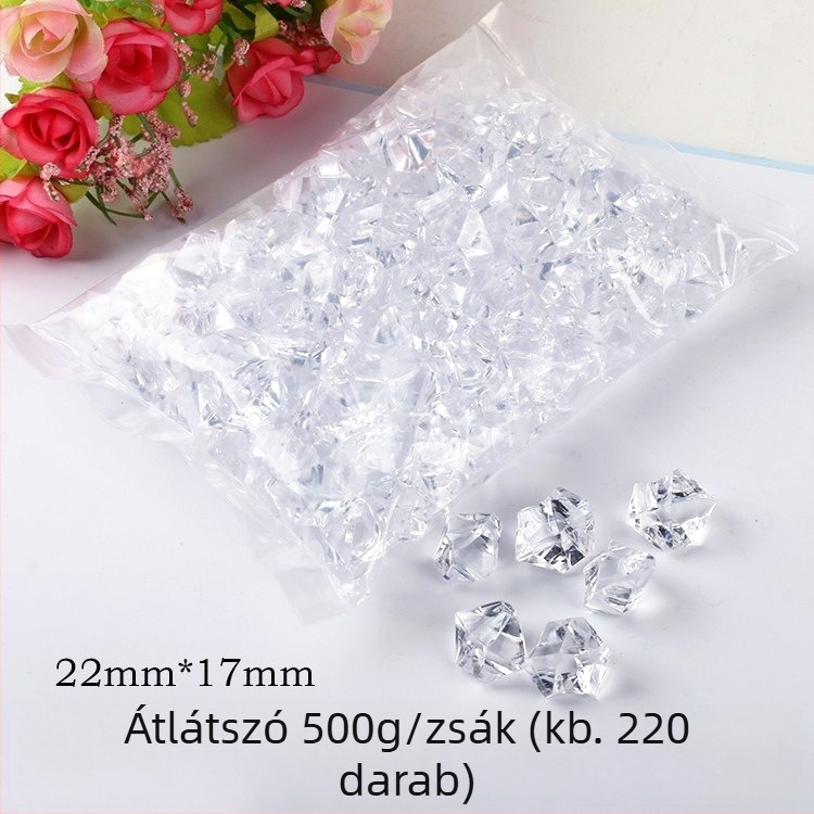 Akril kristálykő színes drágakő akvárium táj kő szépség Chen dekoráció vidámpark játék kellékek gyártók nagykereskedelem