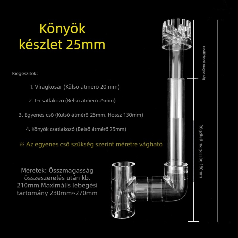 Akvárium olajfilm eltávolító virágkosár úszó akvárium olajfilm eltávolító füves akvárium kis vízfelszín olajfilm forgószél virágkosár