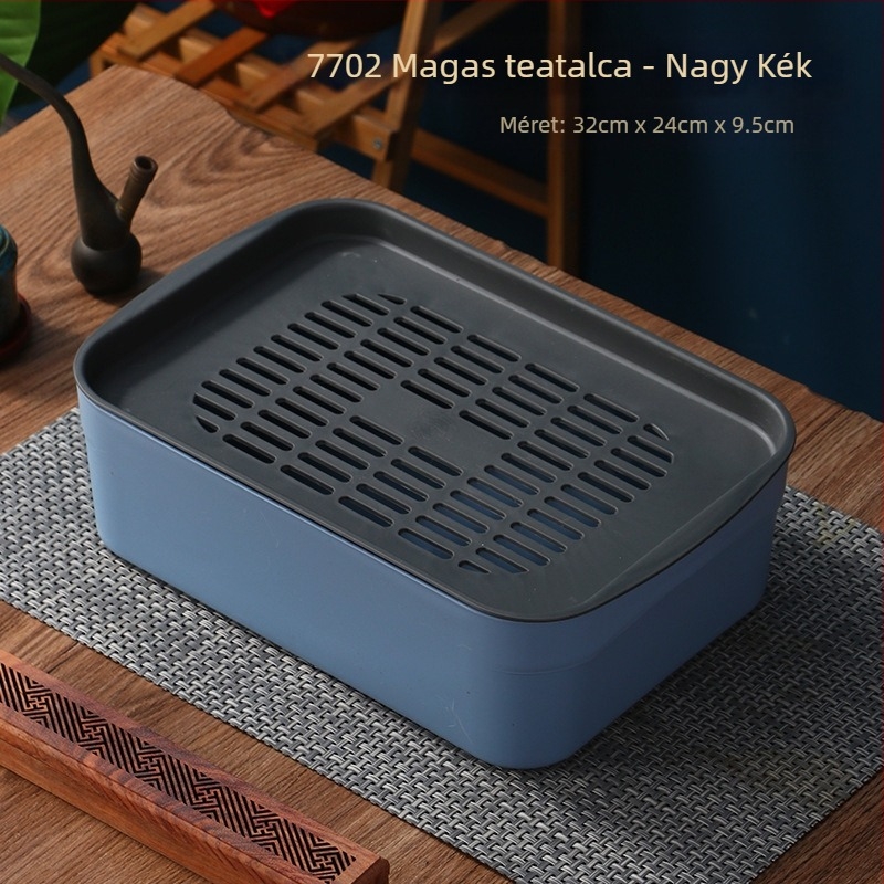 Utazó teatálca autós teatálca tárolódoboz kis méretű teatálca műanyag teatálca hordozható teatálca kis teatálca egy személyre