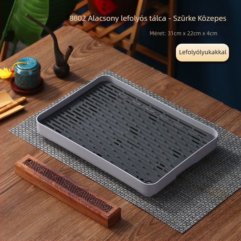 Utazó teatálca autós teatálca tárolódoboz kis méretű teatálca műanyag teatálca hordozható teatálca kis teatálca egy személyre