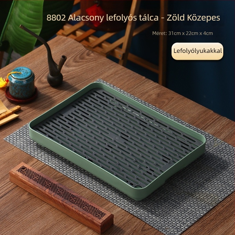 Utazó teatálca autós teatálca tárolódoboz kis méretű teatálca műanyag teatálca hordozható teatálca kis teatálca egy személyre