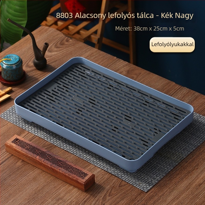 Utazó teatálca autós teatálca tárolódoboz kis méretű teatálca műanyag teatálca hordozható teatálca kis teatálca egy személyre